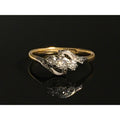 Bague en or 18 carats d'Angleterre vers 1910