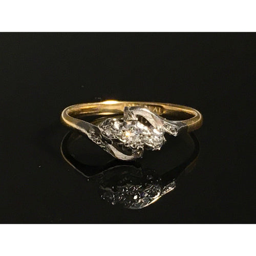 Bague en or 18 carats d'Angleterre vers 1910