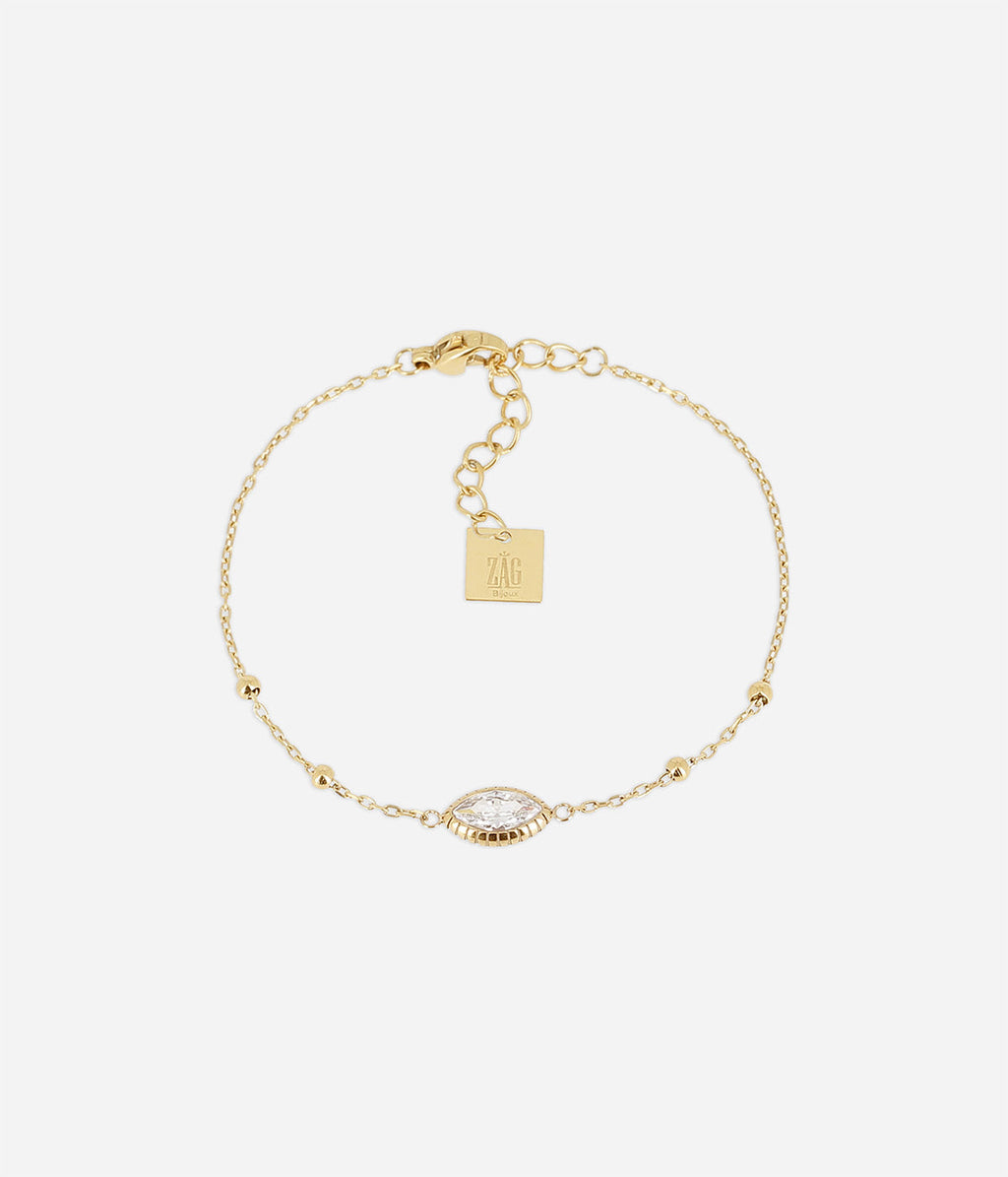 Bracelet Funtana (Acier doré)