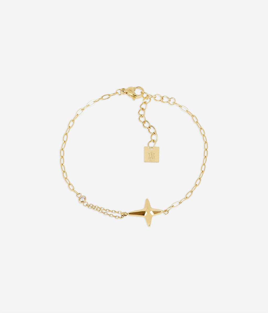 Bracelet Tandalo (Acier doré)