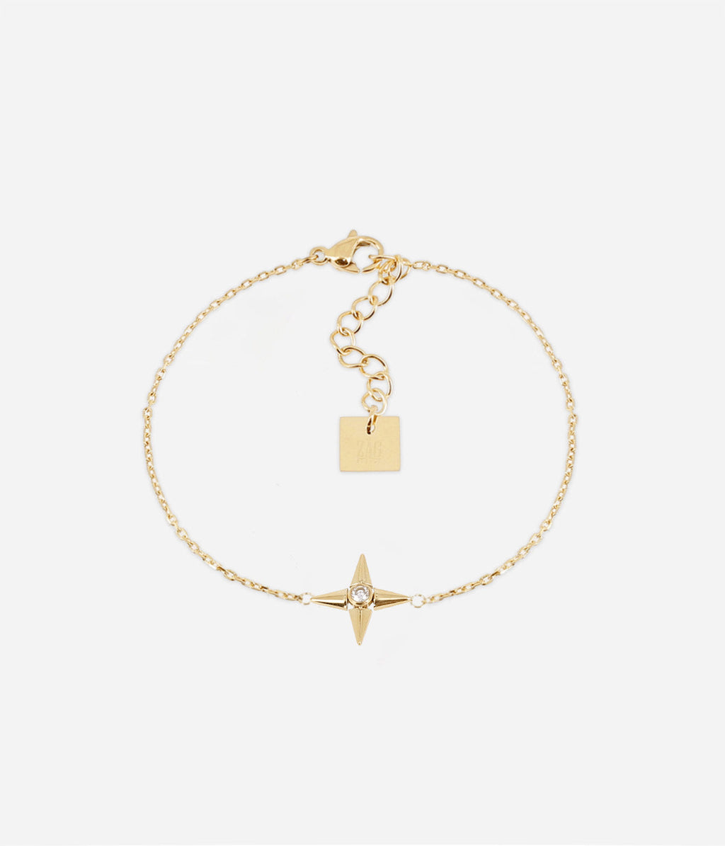Bracelet Leonardo (Acier doré)