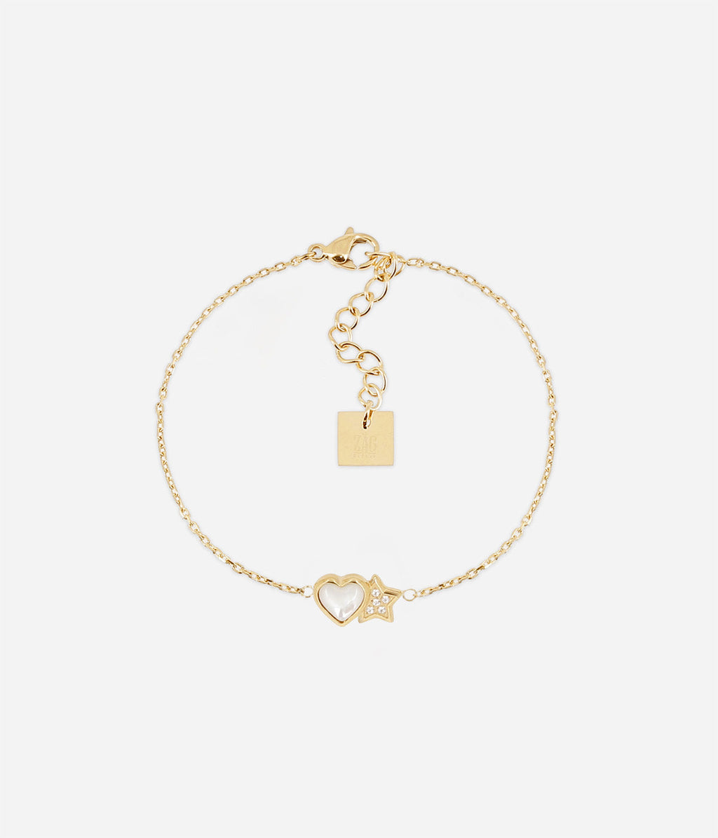 Bracelet Sassari (Acier doré)