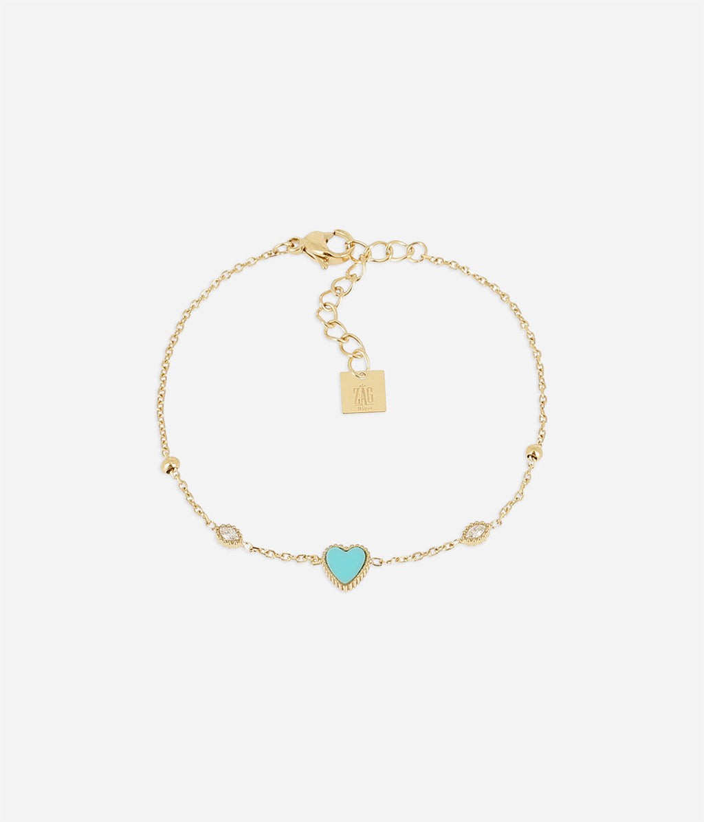 Bracelet Scupetu (Acier doré)