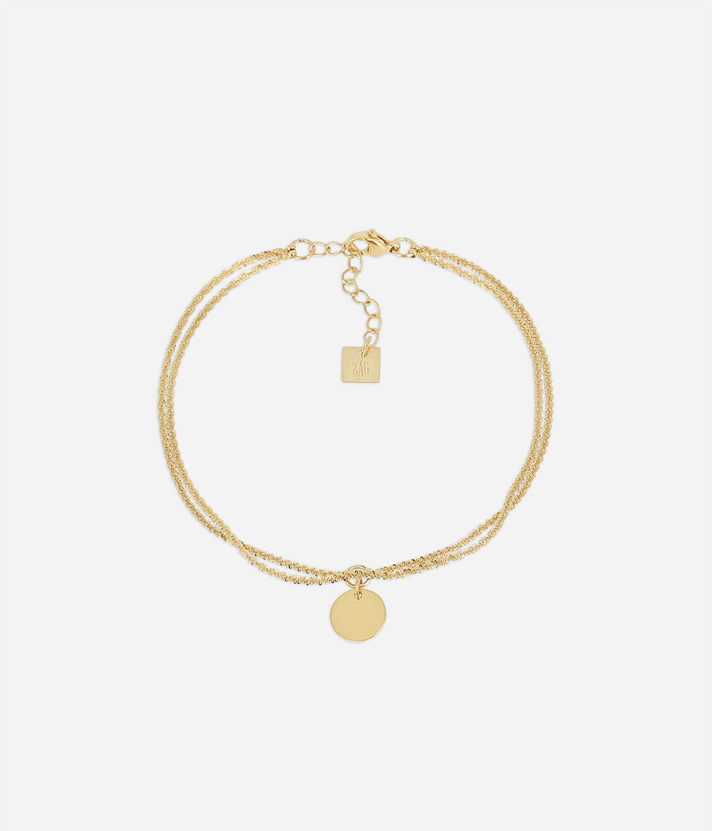 Bracelet Calca (Acier doré)