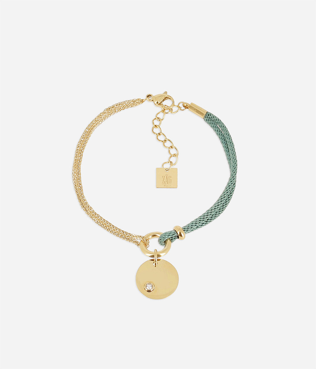 Bracelet Rotondo (Acier doré)