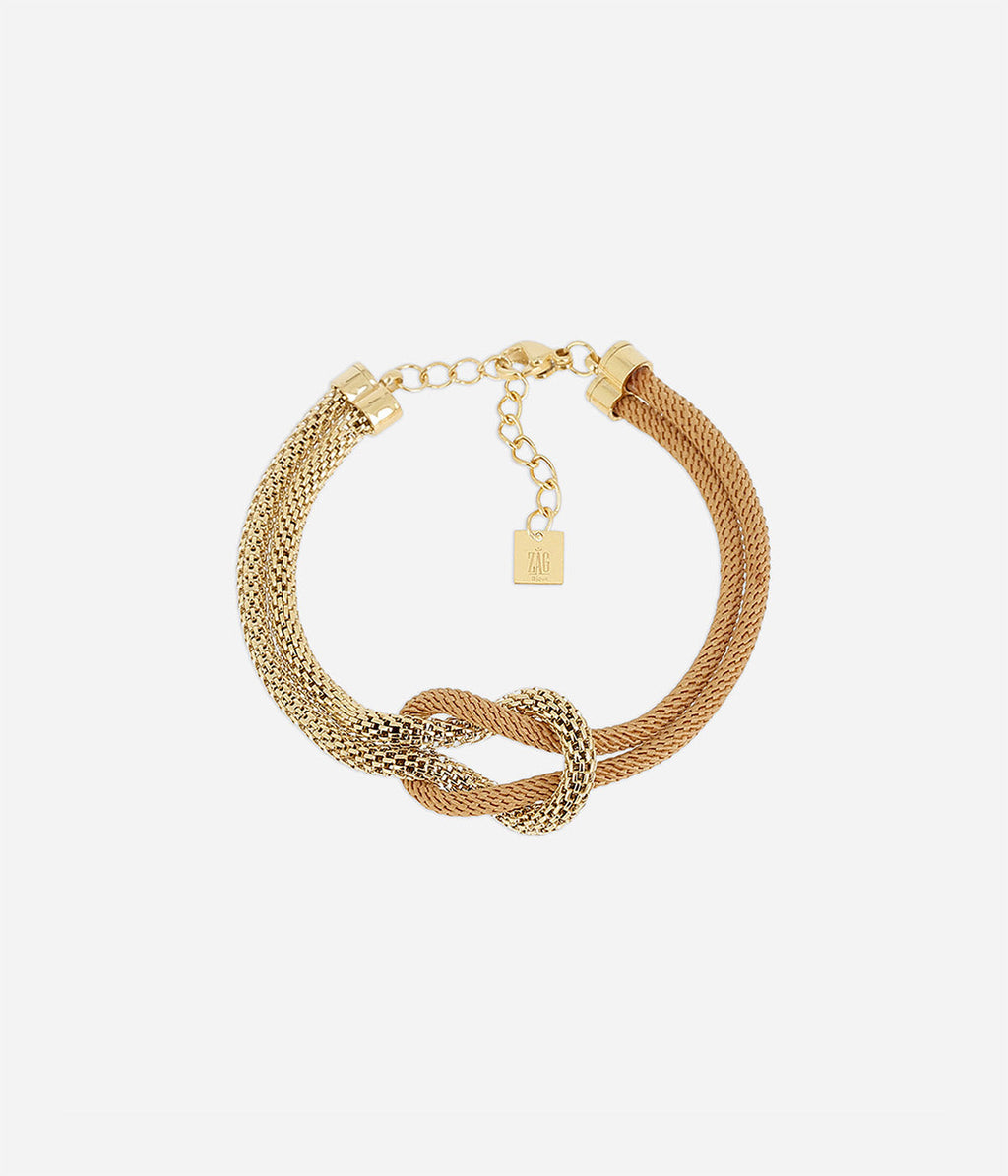 Bracelet Apietto (Acier doré)