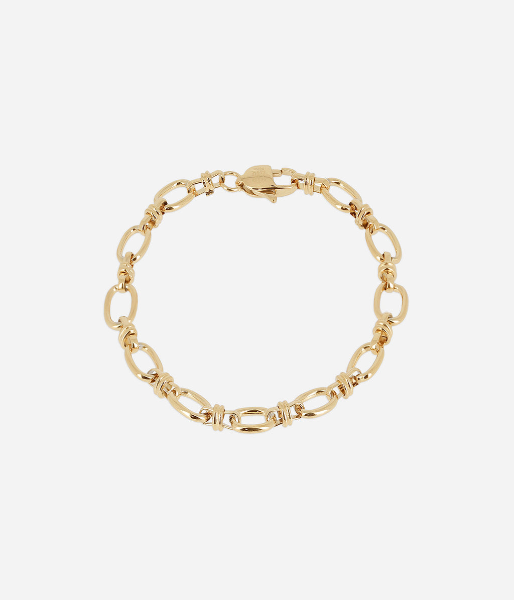 Bracelet Delyne (Acier doré)