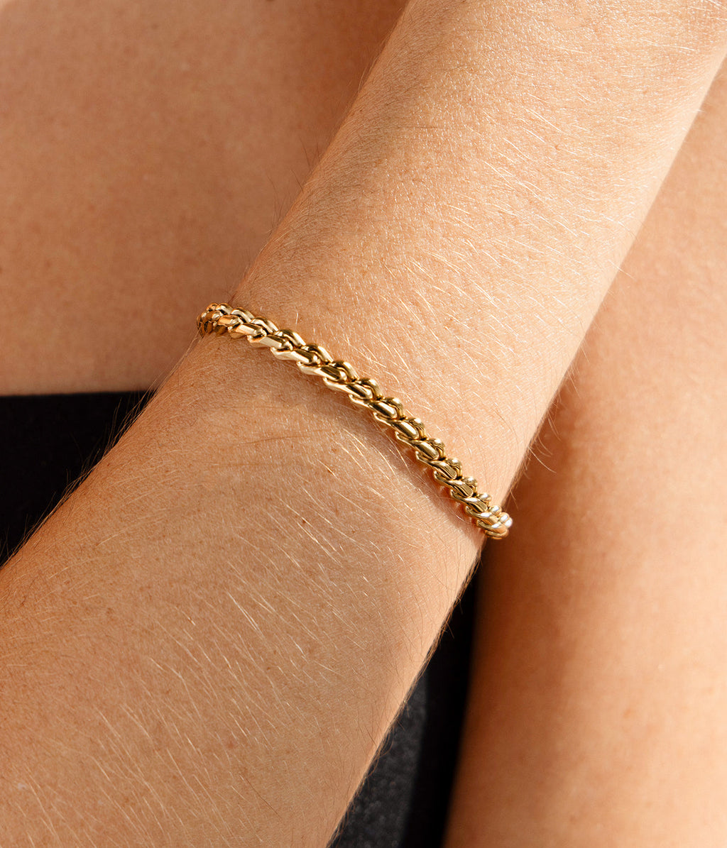 Bracelet Kanpa (Acier doré)
