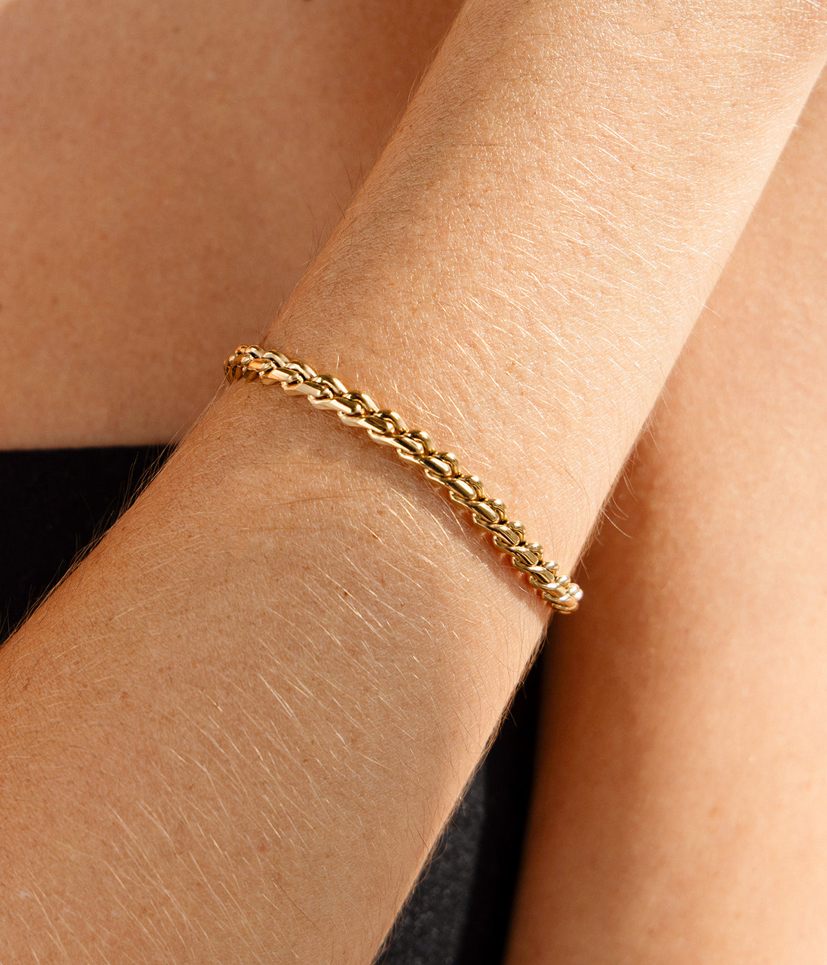 Bracelet Kanpa (Acier doré)