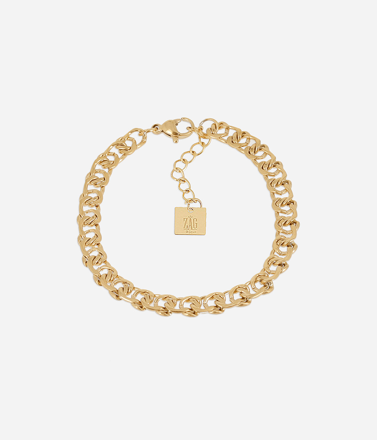 Bracelet Azurine (Acier doré)