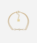 Bracelet Hélianthe (Acier doré)