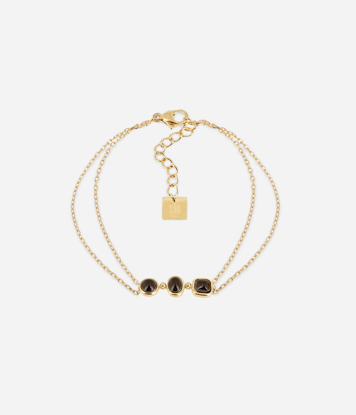 Bracelet Pivoine (Acier doré)