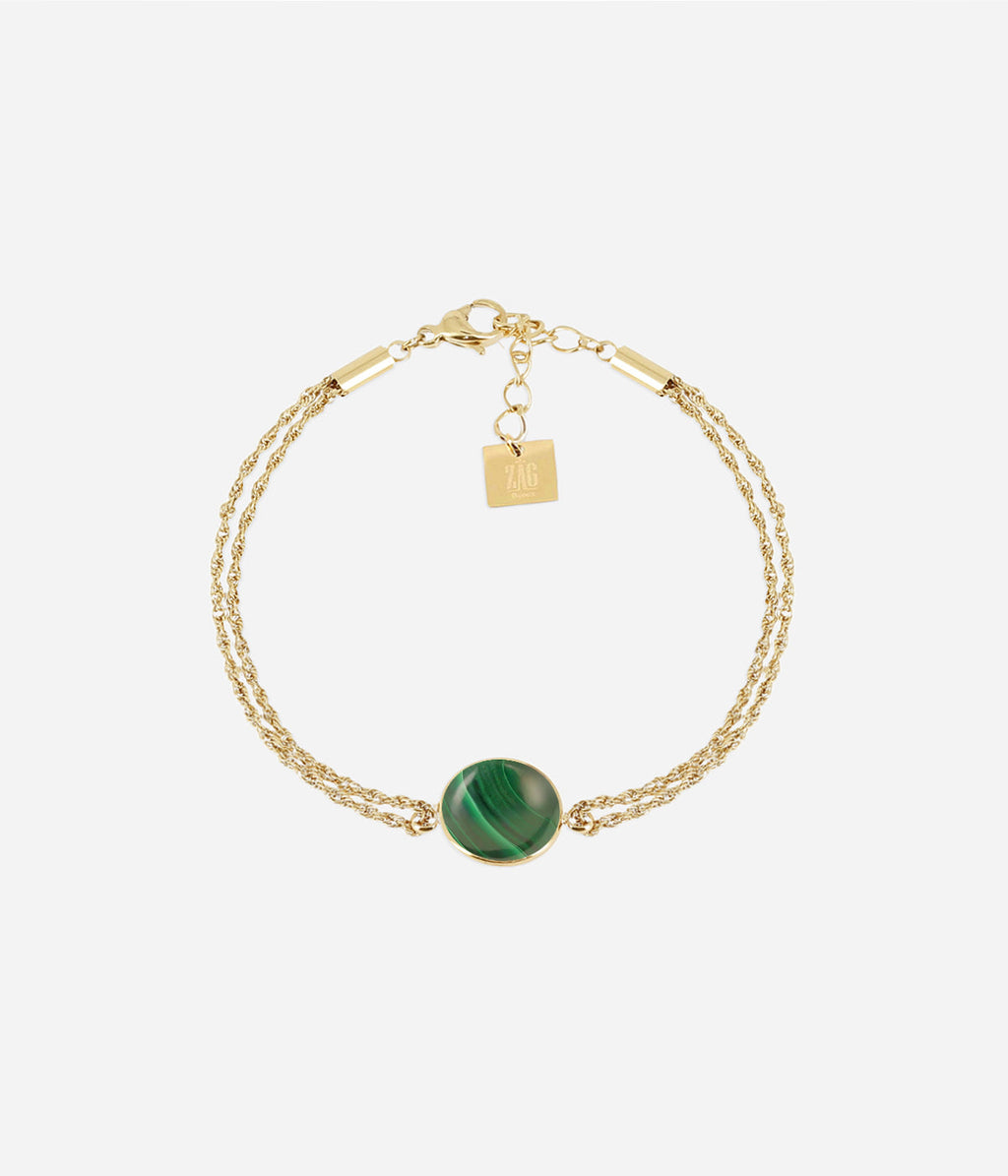 Bracelet Iriséa (Acier doré)