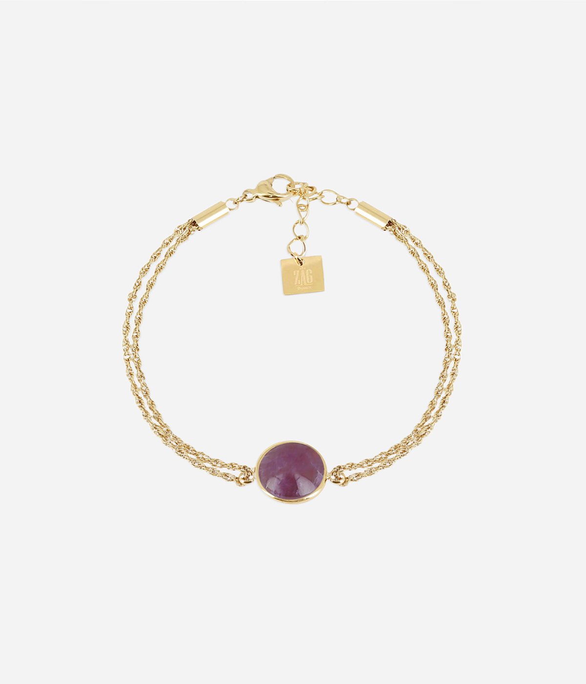 Bracelet Iriséa (Acier doré)