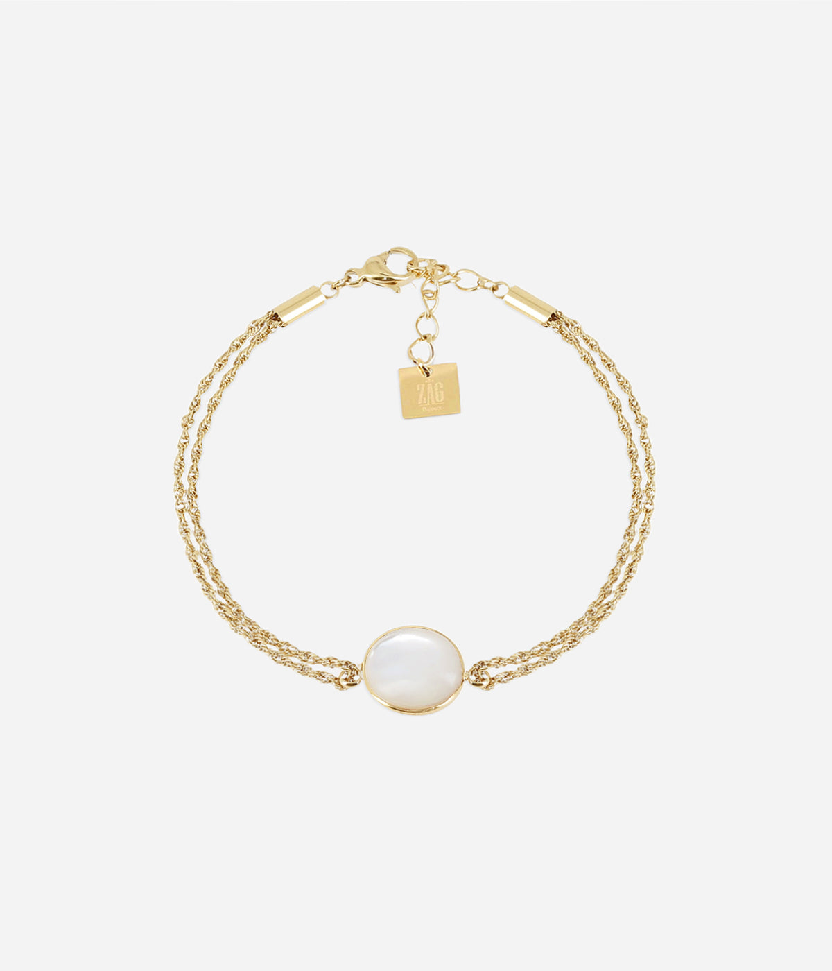 Bracelet Iriséa (Acier doré)