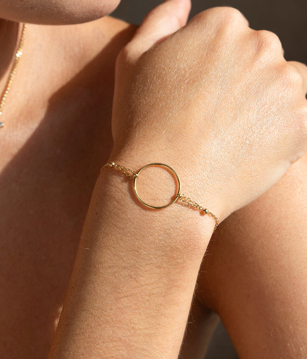 Bracelet Amarante (Acier doré)