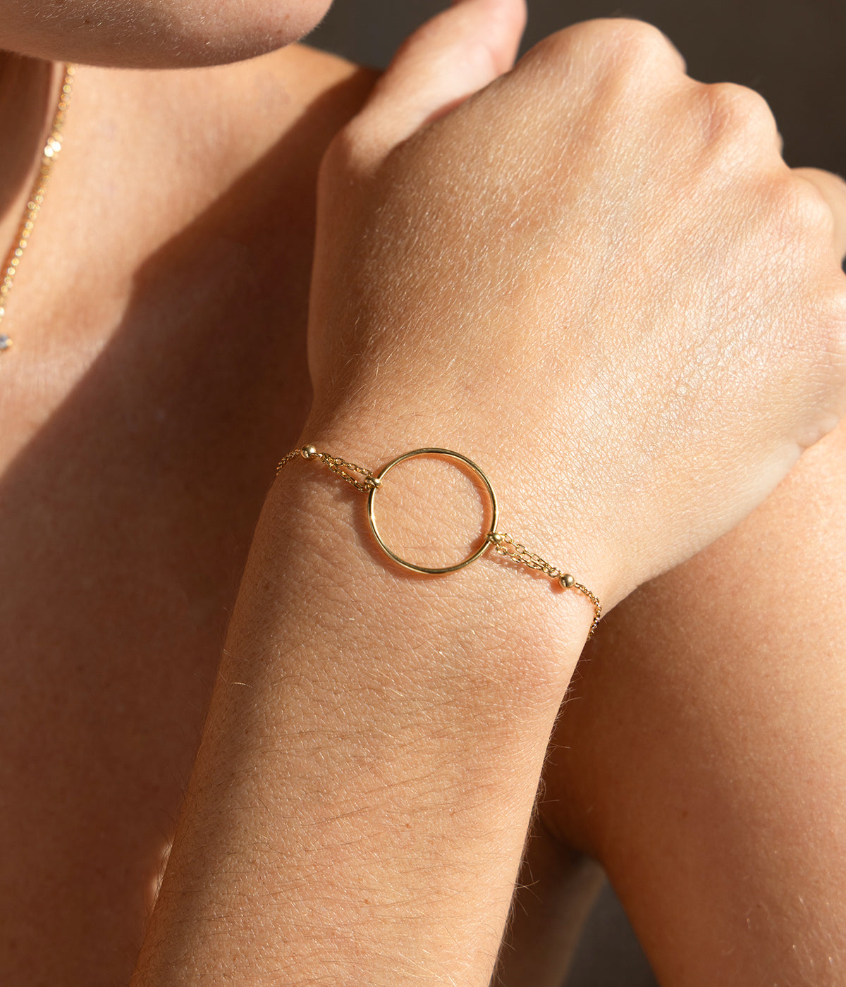 Bracelet Amarante (Acier doré)