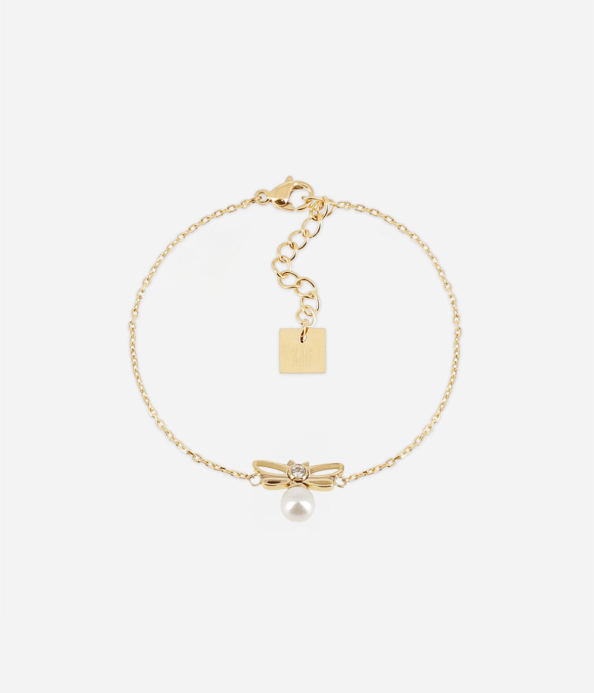 Bracelet Brumelle (Acier doré)