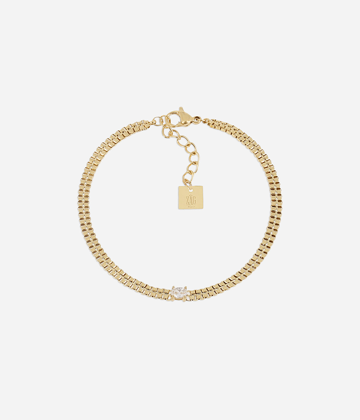 Bracelet Maëlia (Acier doré)