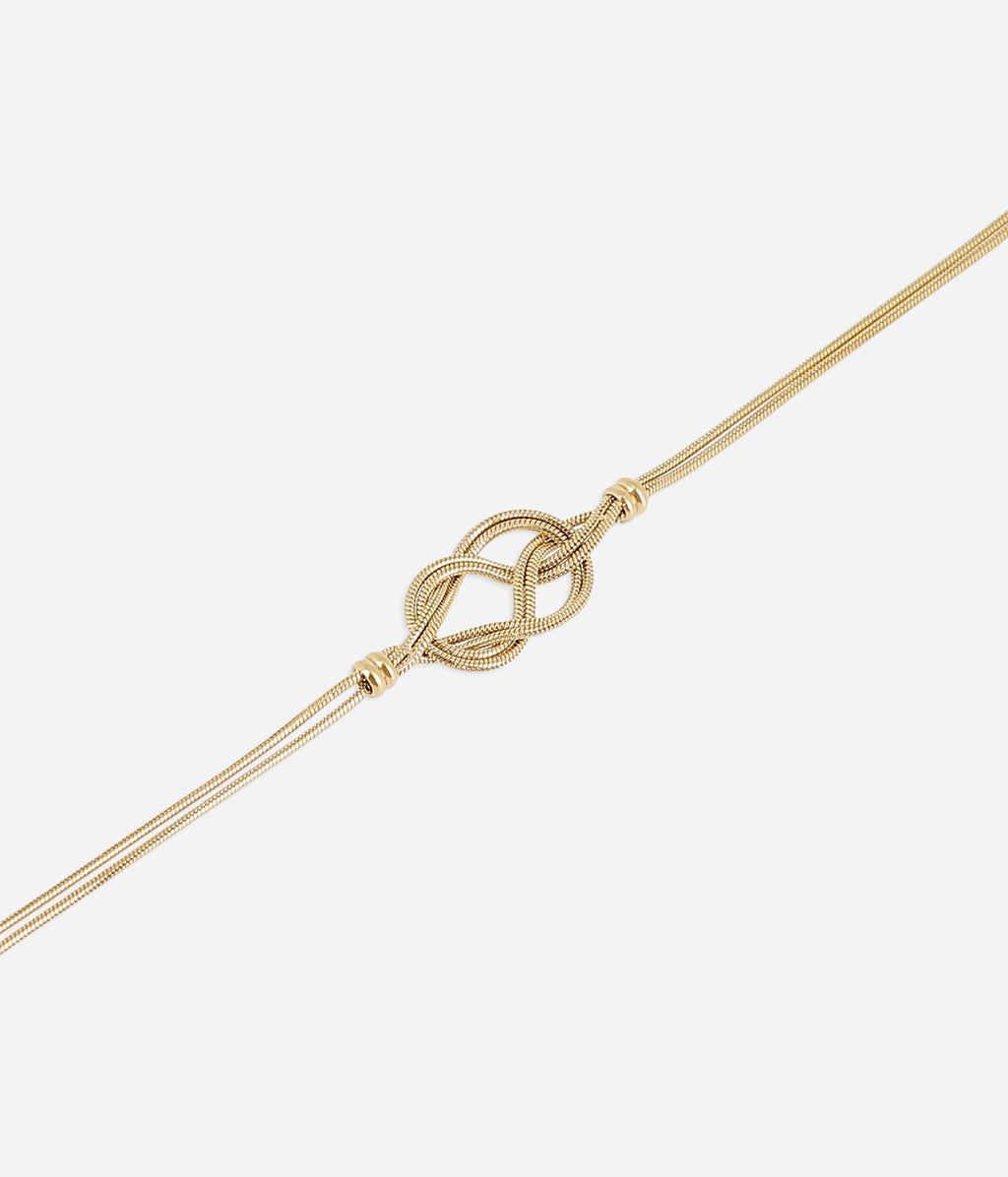 Bracelet Astréva (Acier doré)