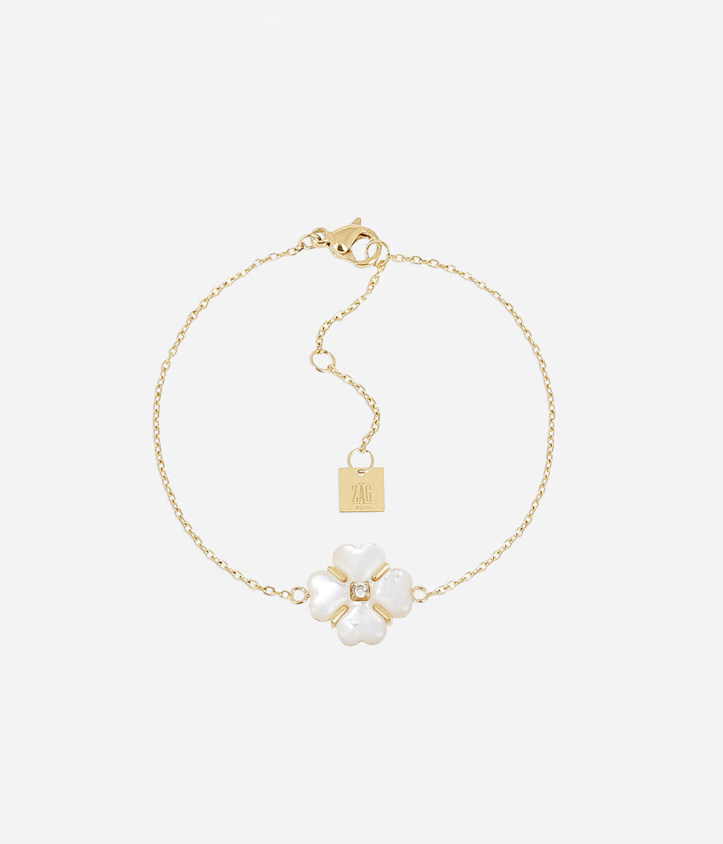 Bracelet Sélènea (Acier doré)