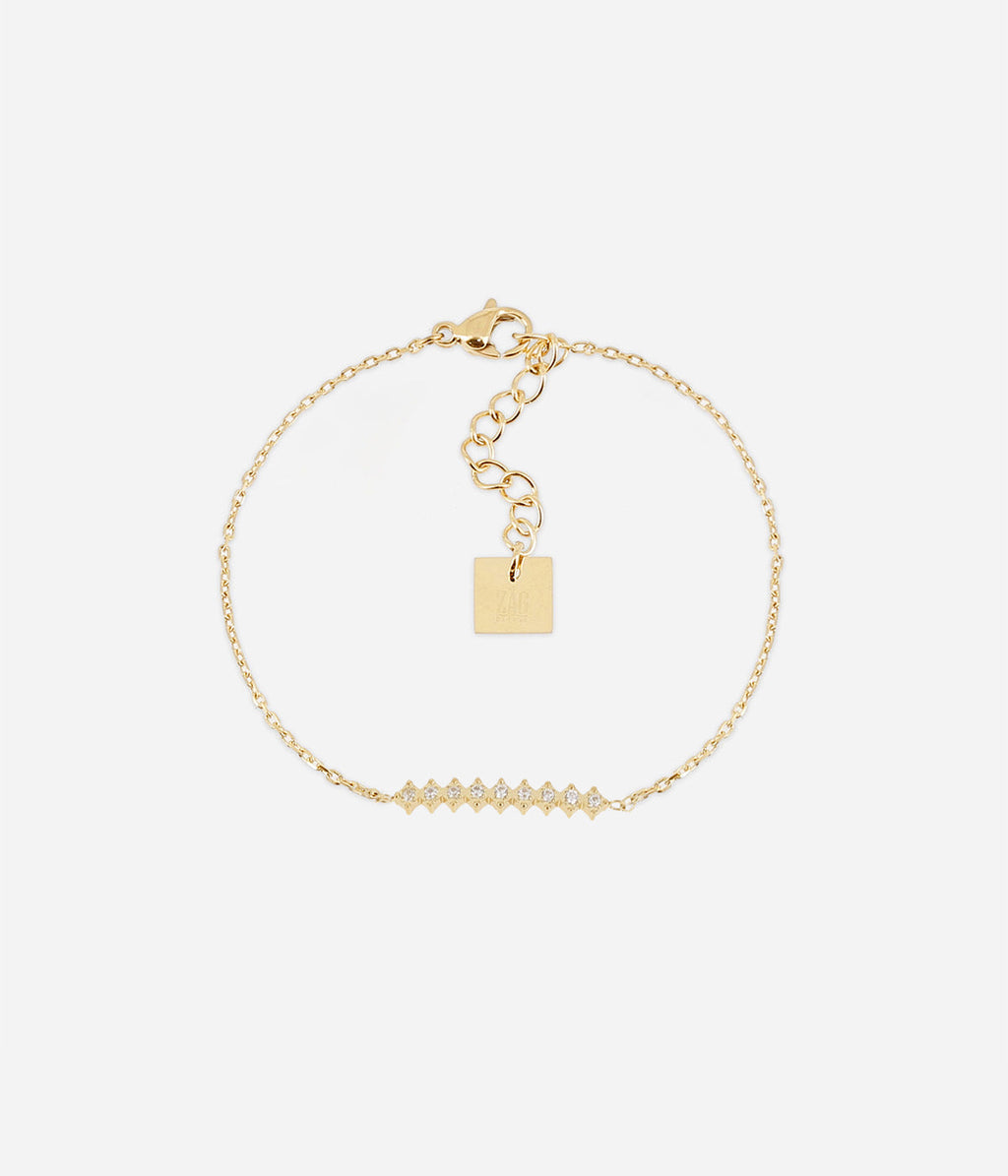 Bracelet Cassis (Acier doré)