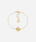 Bracelet Aveline (Acier doré)