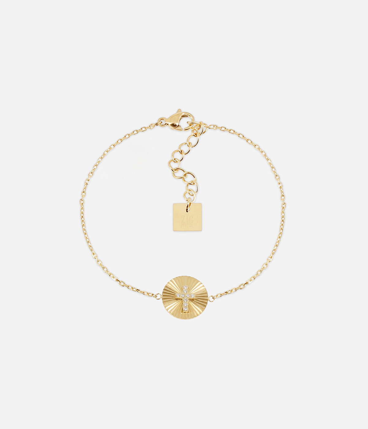 Bracelet Aveline (Acier doré)