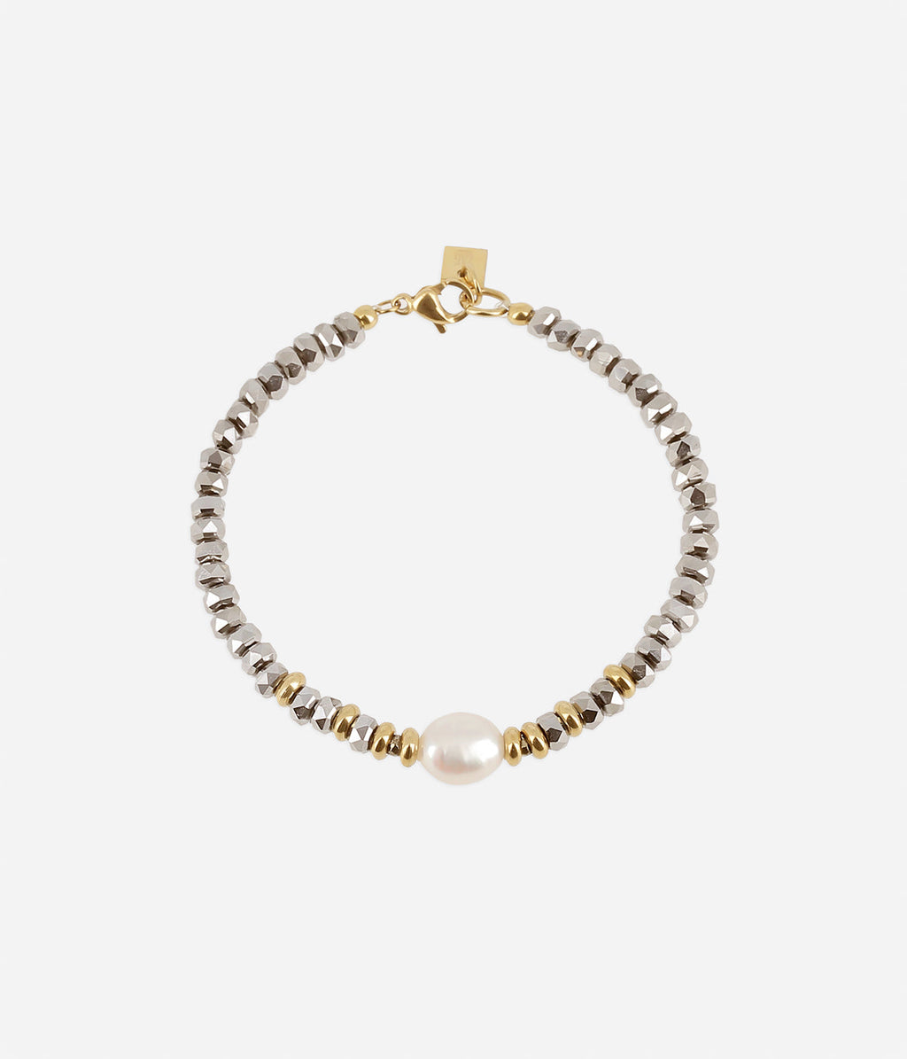 Bracelet Rive (Acier doré)