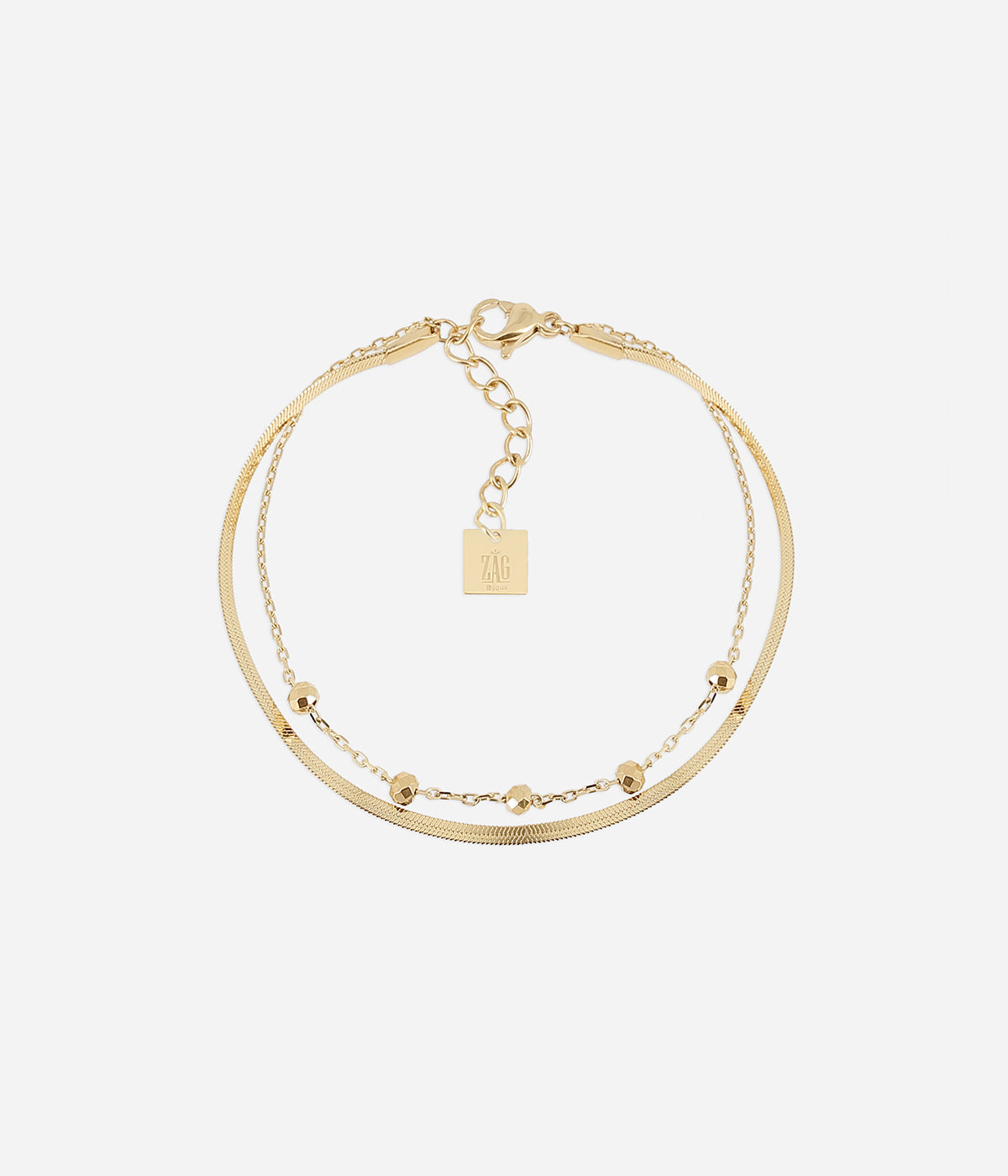 Bracelet Virelle (Acier doré)