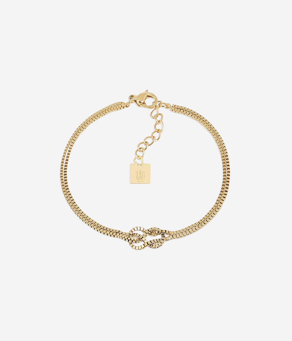 Bracelet Ondéa (Acier doré)