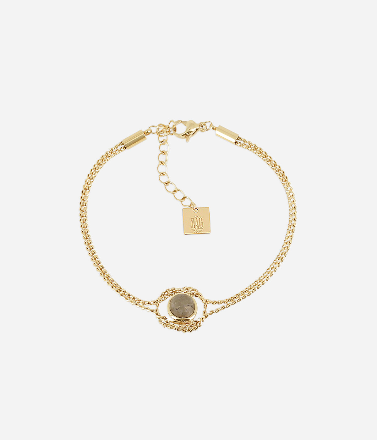 Bracelet Azuréa (Acier doré)
