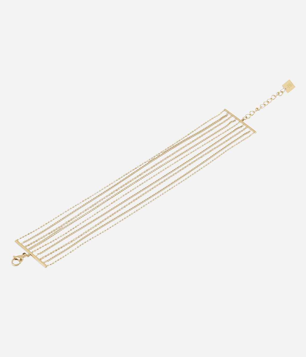 Bracelet Célore (Acier doré)