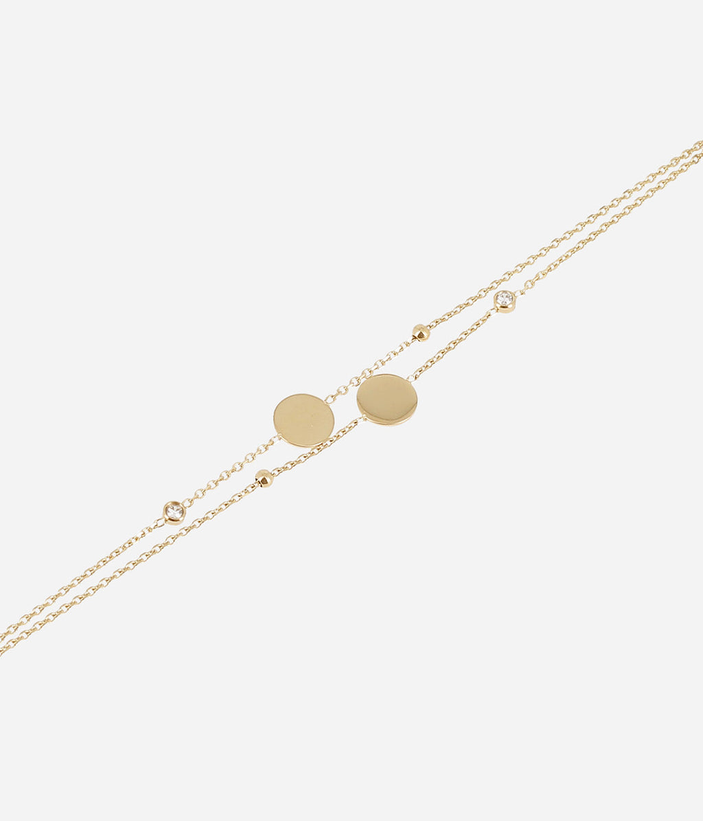 Bracelet Noctis (Acier doré)