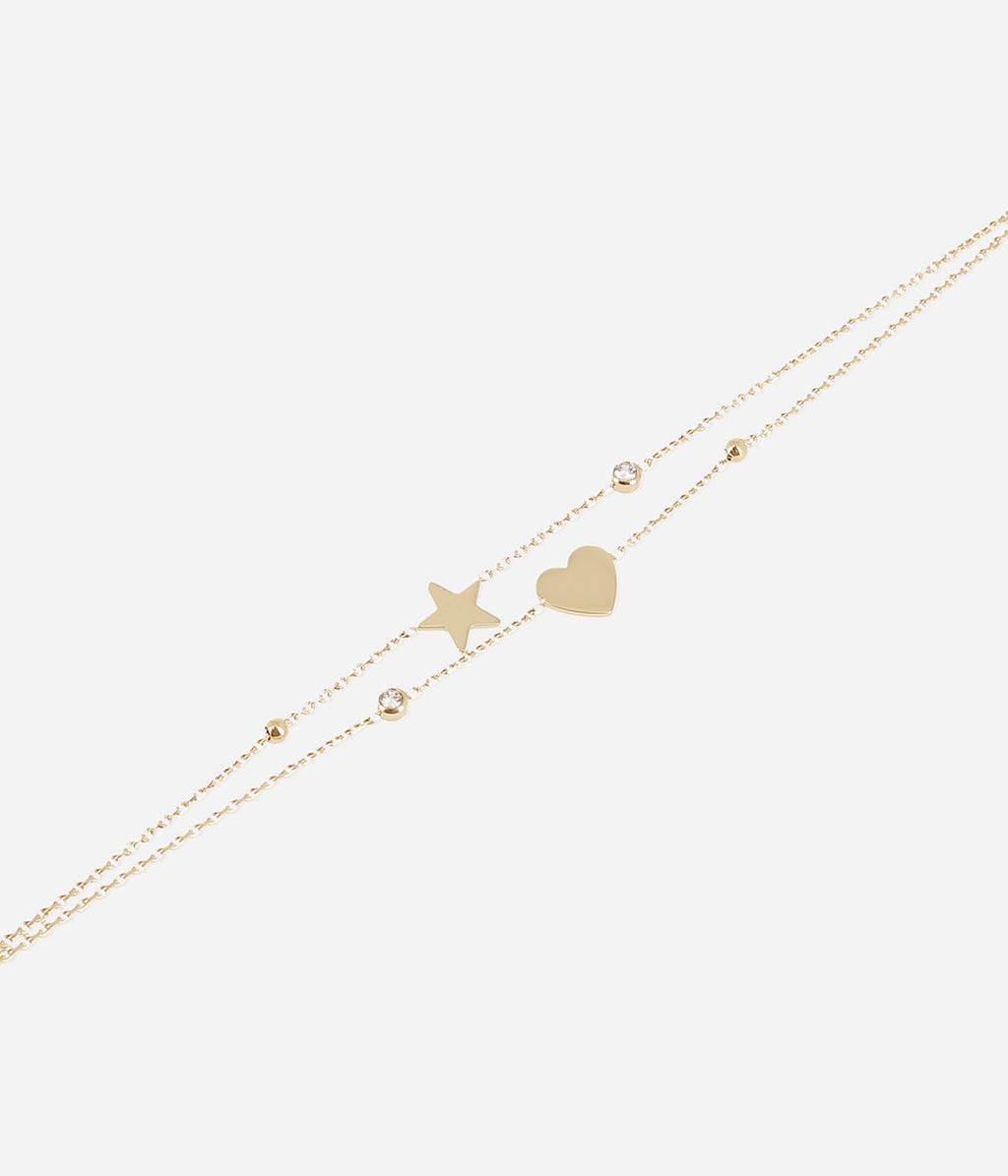 Bracelet Kheos (Acier doré)