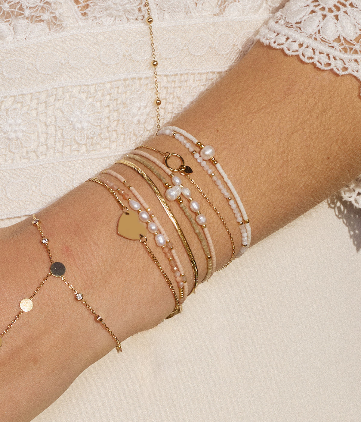 Bracelets Teula (Acier doré)