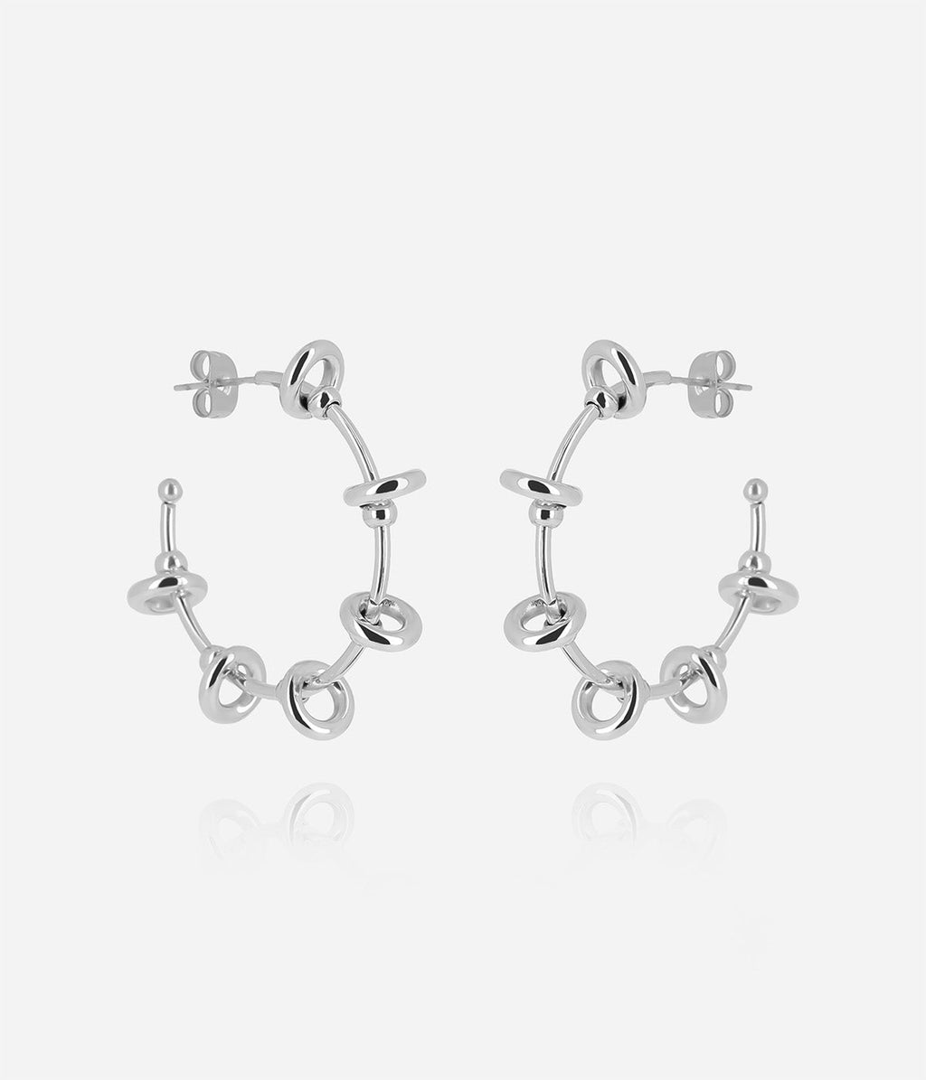Boucles d'oreilles Mercury (Acier)