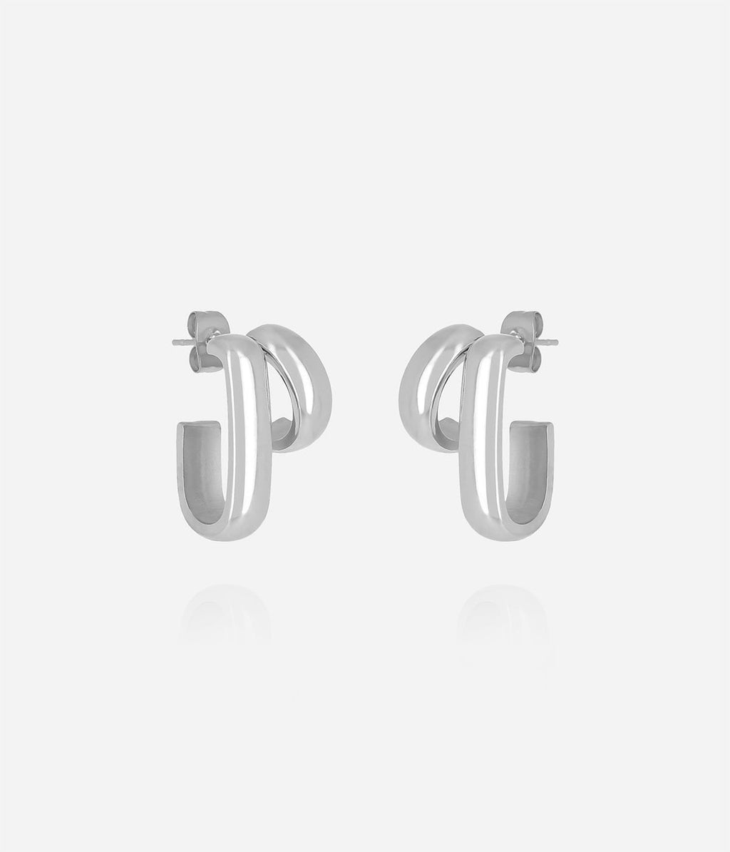 Boucles d'oreilles Astrolab (Acier)