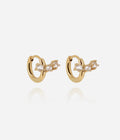 Boucles d'oreilles Sorrente (Acier doré)