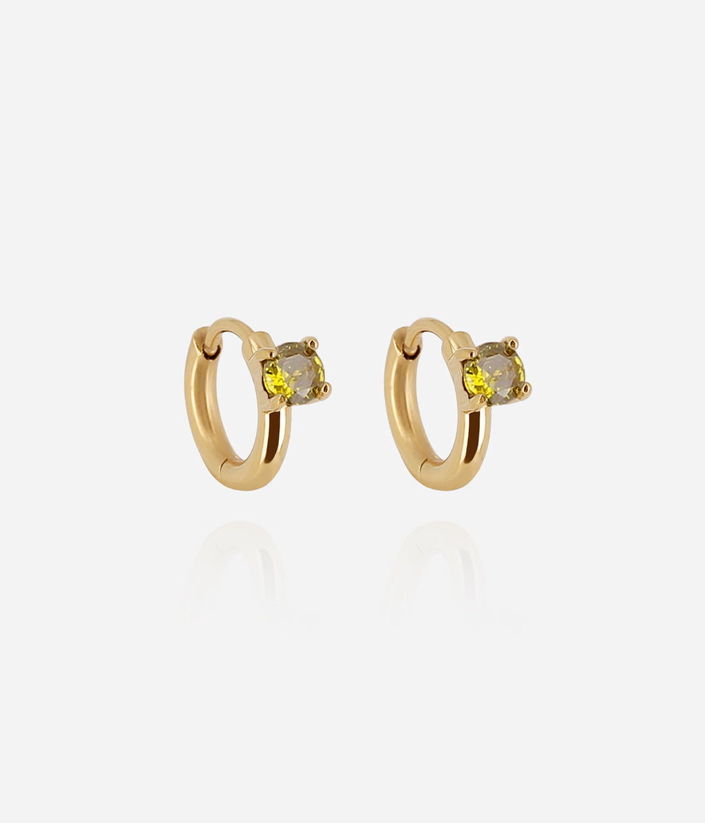 Boucles d'oreilles Ayla (Acier doré)