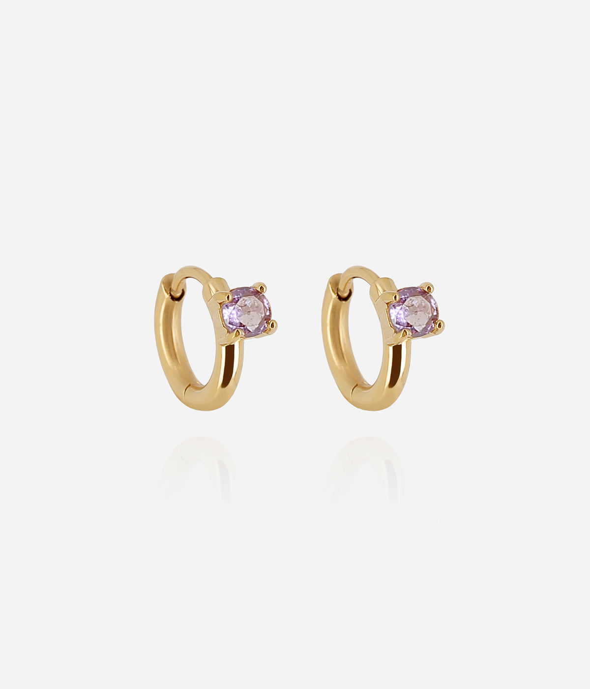 Boucles d'oreilles Ayla (Acier doré)