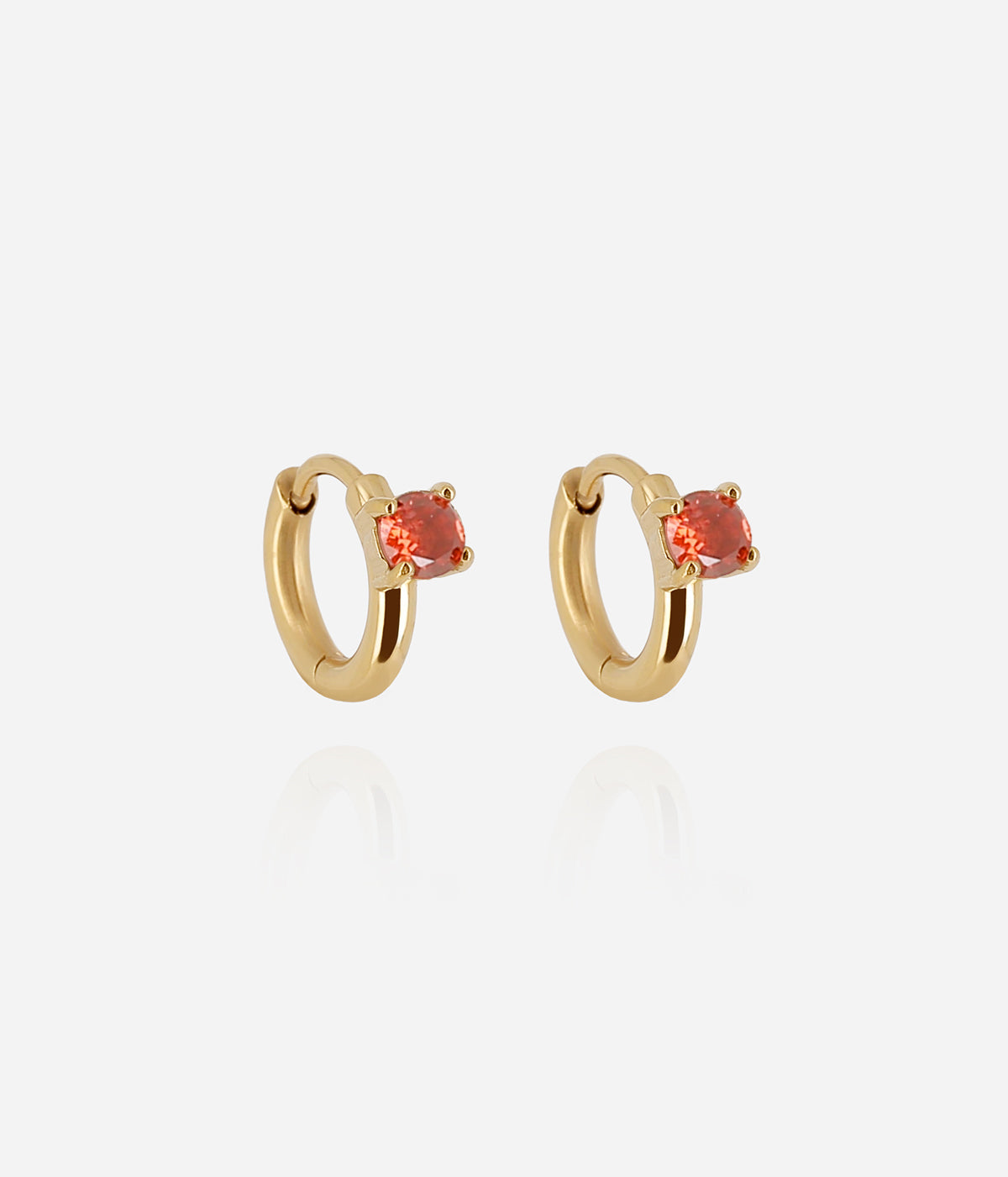 Boucles d'oreilles Ayla (Acier doré)