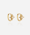 Boucles d'oreilles Albero (Acier doré)