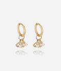 Boucles d'oreilles Essaouira (Acier doré)