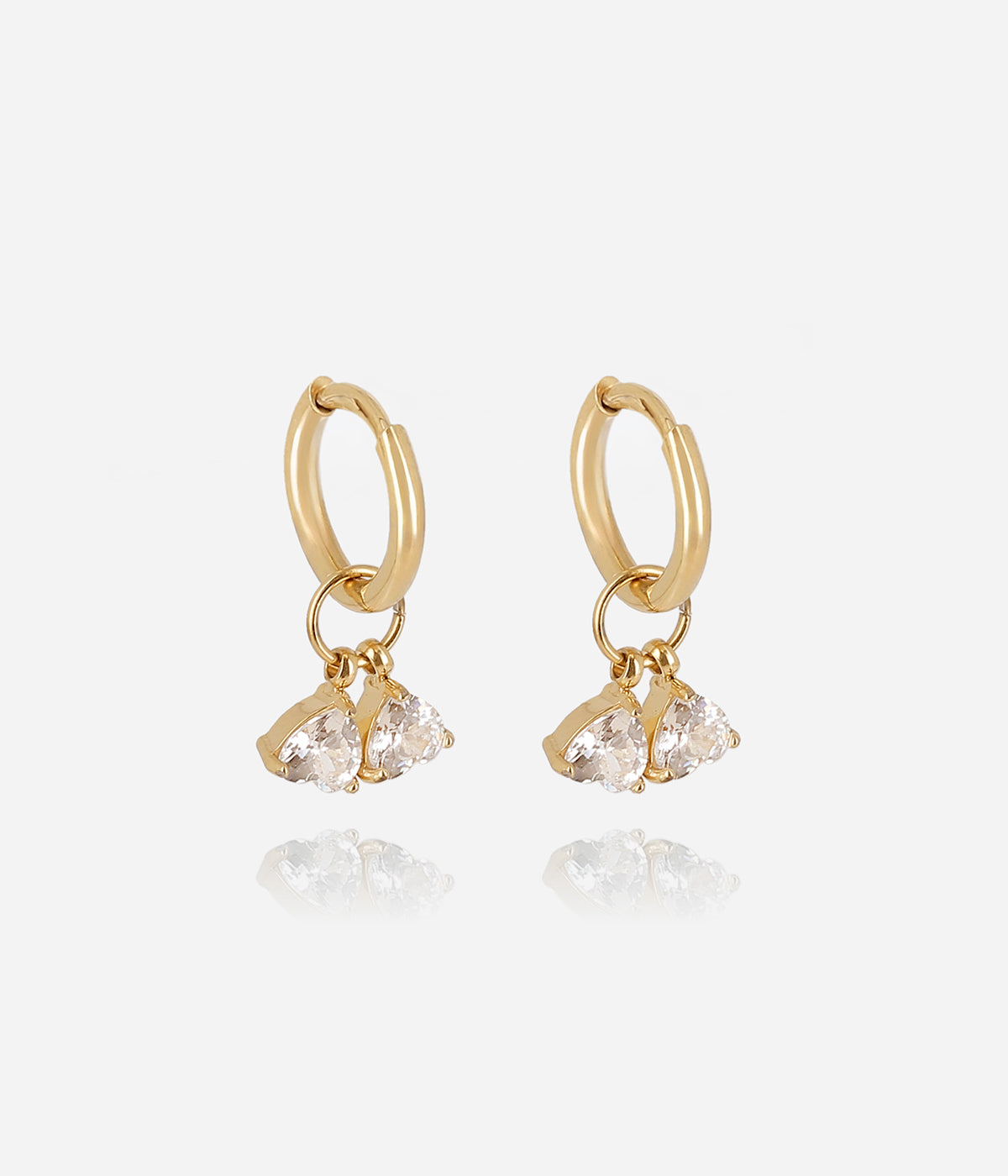 Boucles d'oreilles Essaouira (Acier doré)