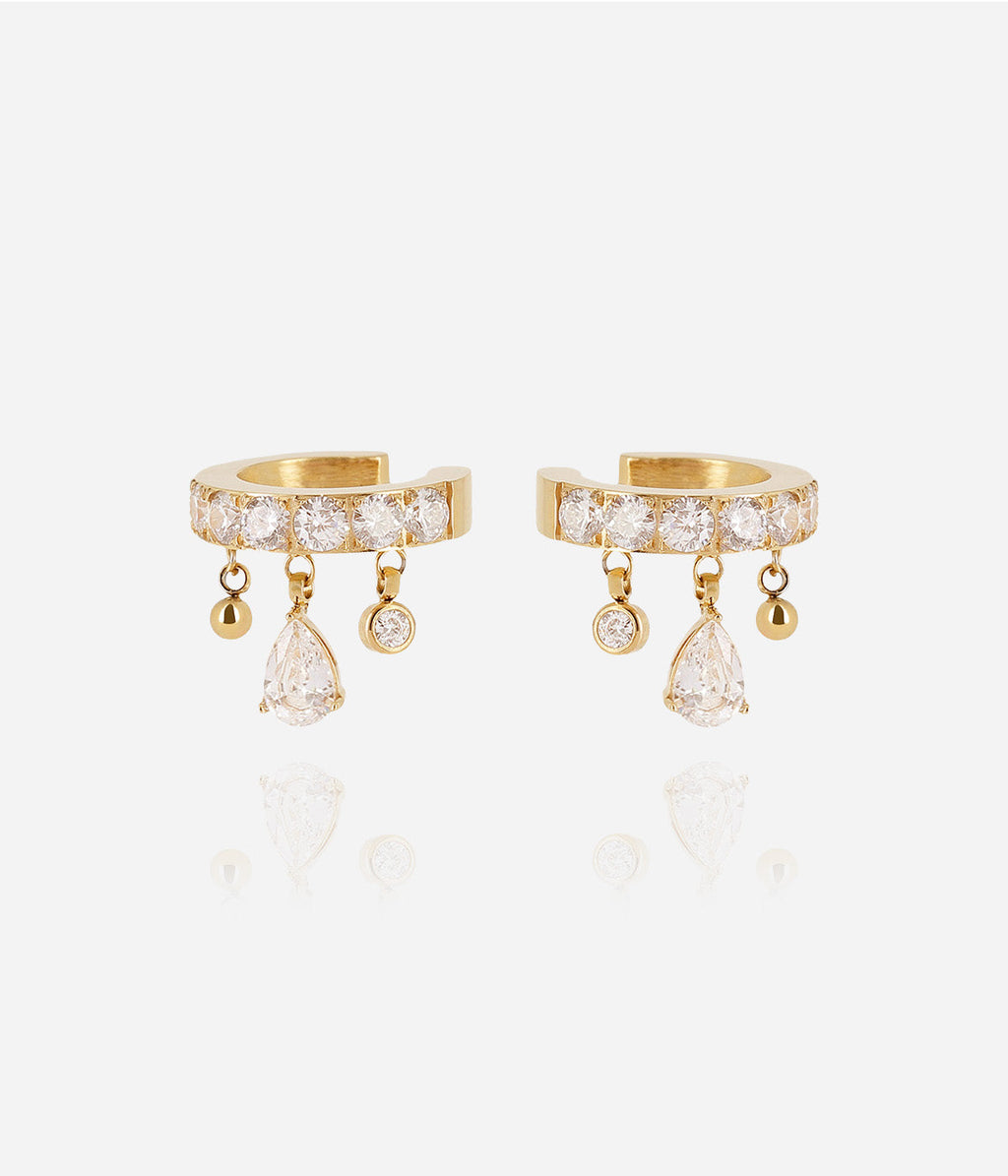 Earcuffs Casalini (Acier doré)