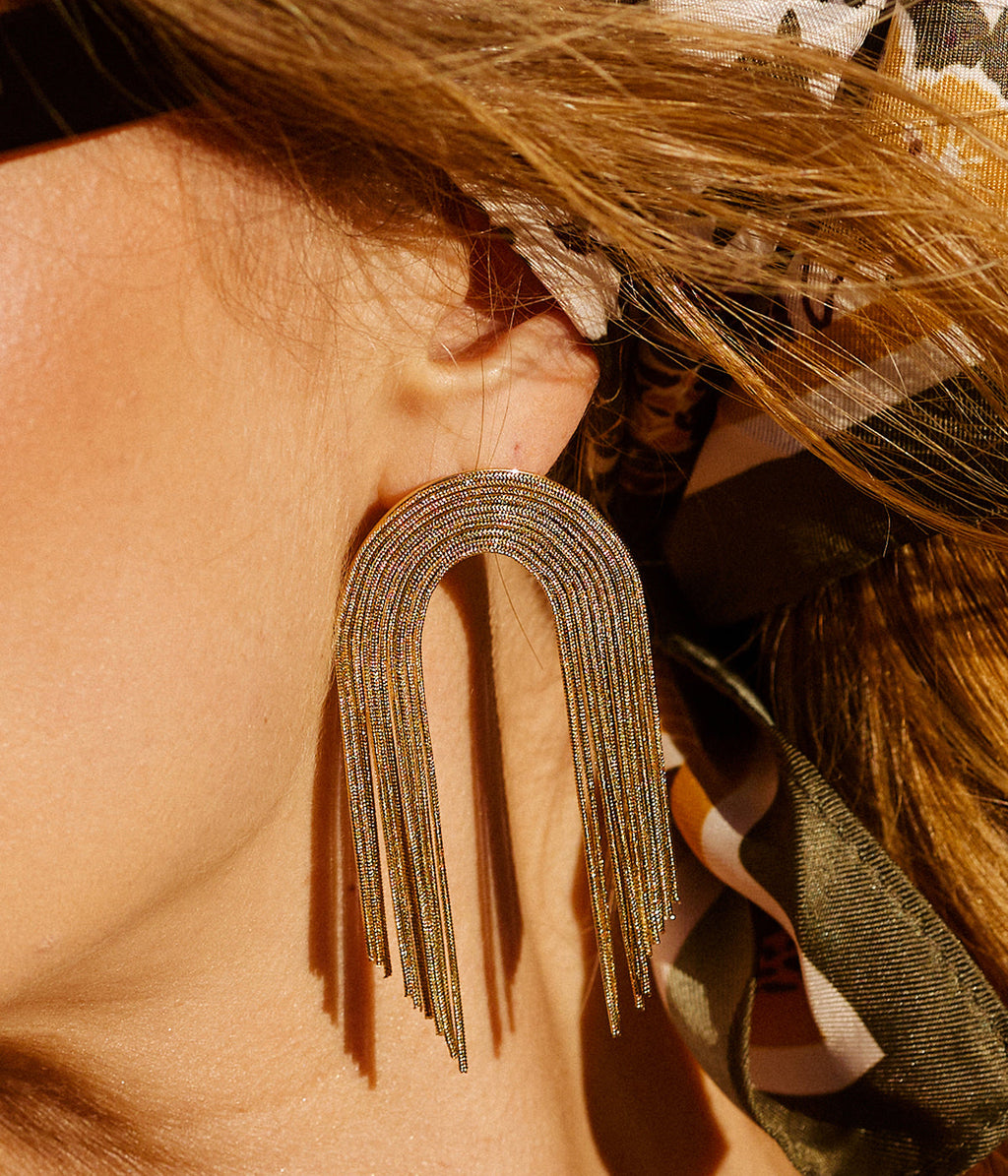 Boucles d'oreilles Giave (Acier)