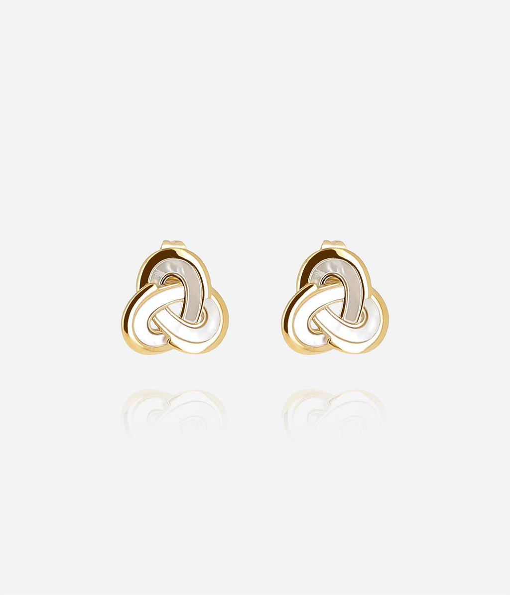 Boucles d'oreilles Tossilo (Acier doré)