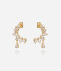 Boucles d'oreilles Lumoria (Acier doré)
