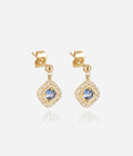 Boucles d'oreilles Elan (Acier doré)